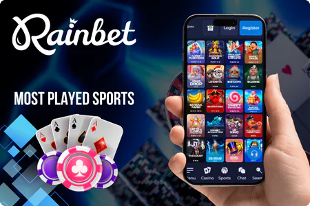 Rainbet Most played sports