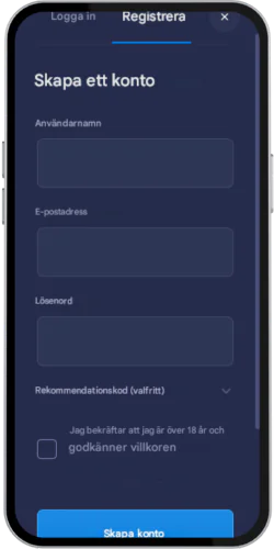 Rainbet Registrera