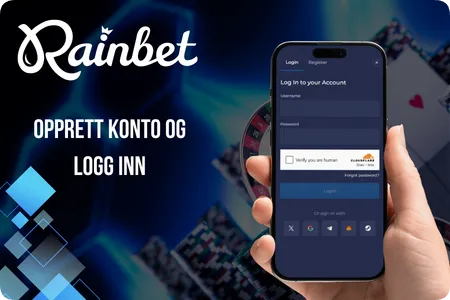 Registrering og tilgang til Rainbet-profil