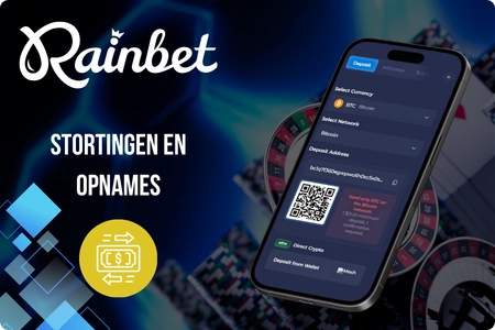 Rainbet indbetalinger og udbetalinger