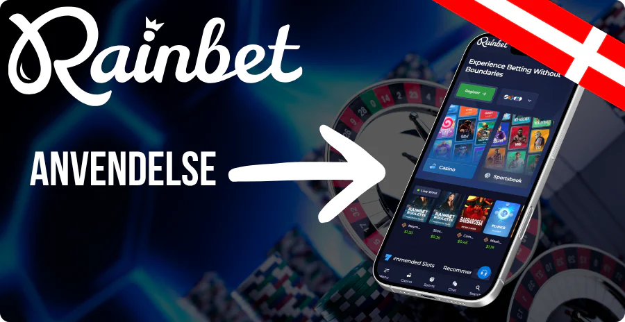 Rainbet PWA-app iOS Android enheder