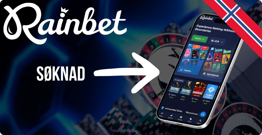 Rainbet PWA-app iOS Android enheter