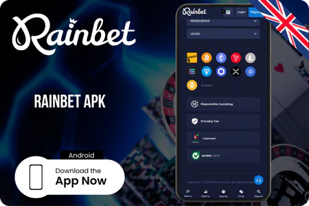Rainbet App for android browser download