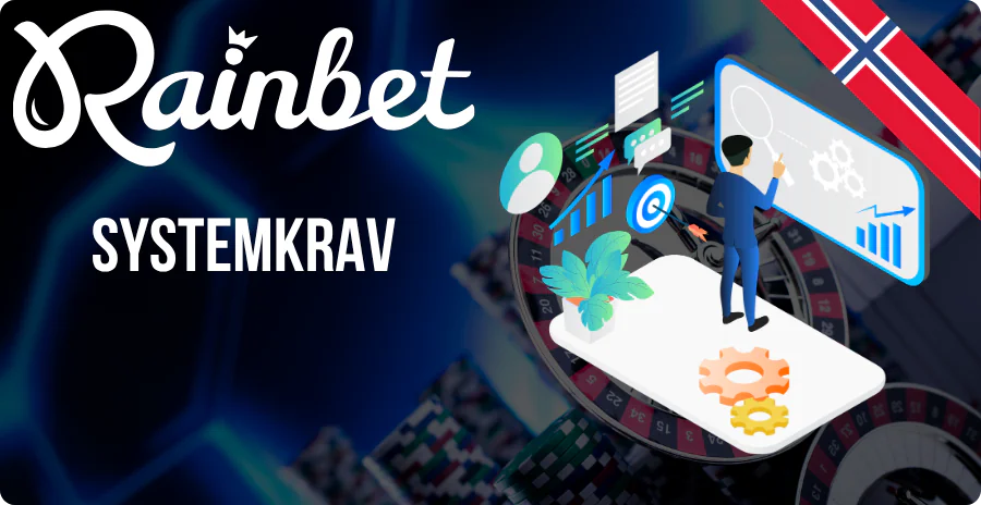Rainbet app systemkrav Norge iOS Android