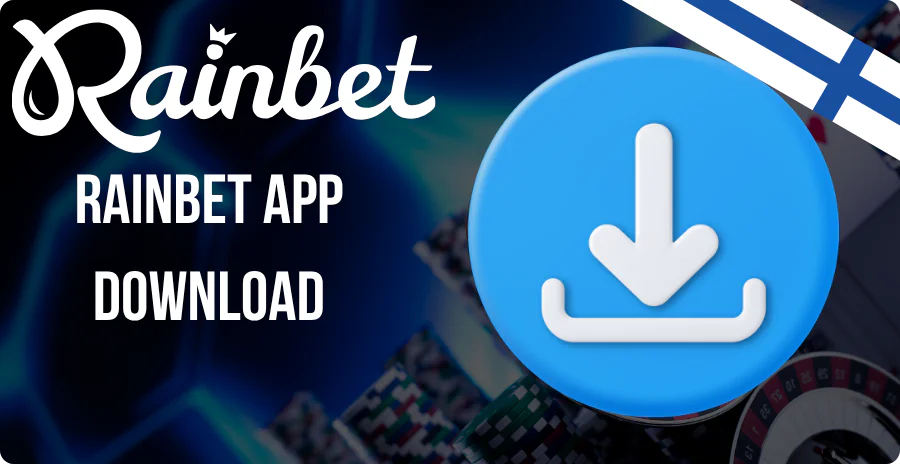 Rainbet sovelluksen lataus iPhone Android käyttöön