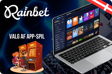Rainbet app spilludvalg spilleautomater live casino