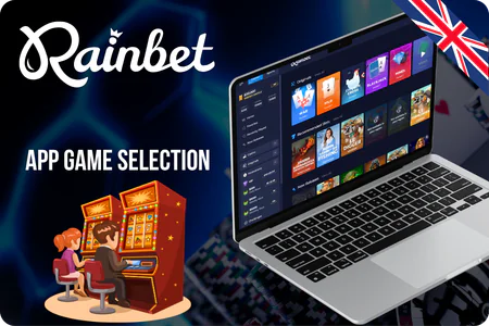 Rainbet casino App game selection slots live